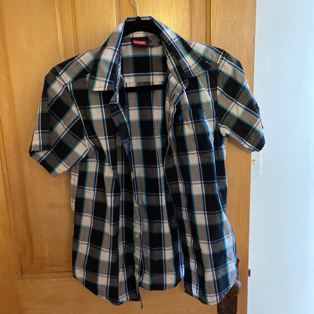 Boy’s Wrangler Button Down